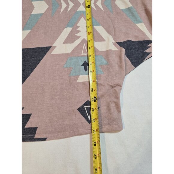 Ordinary Day Womens Top Dolman sleeves Aztec print Stretch Size 3X - Picture 11 of 16